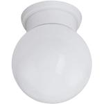 Lampadari moderni bianchi di vetro a sfera compatibile con E27 Eglo 