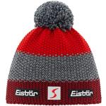 Cappelli invernali rossi con pon pon a tema Austria per Donna Eisbär 