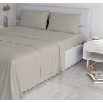 Lenzuola matrimoniali grigie 170x200 cm in microfibra sostenibili Italian Bed Linen 