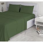 Lenzuola matrimoniali verdi 170x200 cm sostenibili Italian Bed Linen 