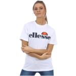 Magliette & T-shirt stampate bianche XXL di cotone per Donna Ellesse Albany 