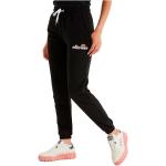 Pantaloni scontati neri XL di cotone da jogging per Donna Ellesse 
