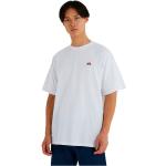 Magliette & T-shirt scontate bianche S di cotone mezza manica con manica corta per Uomo Ellesse 