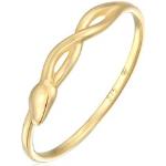 Anelli gialli 18 mm in oro con serpente per Donna da 9 carati Elli 