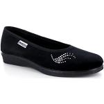 Pantofole ballerine nere numero 36 per Donna Emanuela 