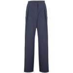 Pantaloni blu M con pinces per Donna Marella Emme 