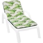 Chaise longue moderne verdi pieghevoli da mare Emmevi 