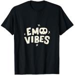 Magliette & T-shirt emo nere S con teschio per Uomo 