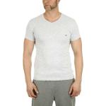 Magliette & T-shirt scontate grigie L di cotone con scollo a V mezza manica con scollo a V per Uomo Emporio Armani 