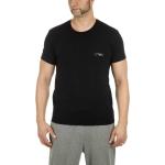 Magliette & T-shirt scontate nere M di cotone mezza manica con scollo rotondo per Uomo Emporio Armani 