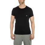 Magliette & T-shirt scontate nere XL di cotone mezza manica con manica corta per Uomo Emporio Armani 