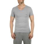 Magliette & T-shirt grigie S di cotone traspiranti con scollo a V mezza manica con scollo a V per Uomo Emporio Armani 
