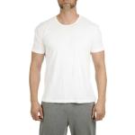 Magliette & T-shirt scontate bianche S di cotone mezza manica con scollo rotondo per Uomo Emporio Armani 
