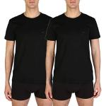 Magliette & T-shirt scontate nere M tinta unita con scollo rotondo per Uomo Emporio Armani 