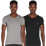 Magliette & T-shirt scontate nere S con scollo a V per Uomo Emporio Armani 