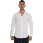 Magliette & T-shirt casual bianche XXL ricamate per Uomo Emporio Armani 