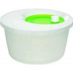 Emsa Basic Centrifuga Insalata 4 L, plastica, Translucente Bianco/Verde