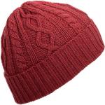 Cappelli invernali scontati bordeaux di lana per Donna 
