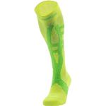 Enforma Tibial Stress Tape Socks Calza Lunga Supporto Polpaccio e Tibia Prevenzione Periostite, Giallo/Verde, M (39-41)