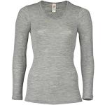 Magliette intime grigie S di lana Bio per Donna Engel 