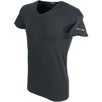 Magliette & T-shirt nere XXL taglie comode di cotone con scollo a V 6 pezzi con scollo a V per Uomo Enrico Coveri 