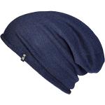 Cappellini blu navy di lana merino oeko-tex sostenibili per Uomo 