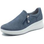 Sneakers larghezza E casual blu numero 36 per Donna Enval soft 