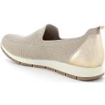 Sneakers slip on larghezza E casual beige numero 41 con stringhe per l'estate per Donna Enval soft 