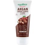Body lotion 200 ml ipoallergeniche naturali per per pelle secca all'olio di Argan Equilibra 