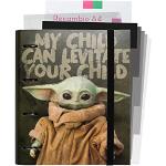 Raccoglitori trasparenti in polipropilene Marvel Yoda Baby Yoda 