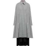 Cappotti classici classici grigi S manica lunga per Donna Erika Cavallini Semi-couture 