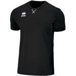 Magliette & T-shirt scontate nere XXL di cotone a girocollo con scollo rotondo per Donna Errea 