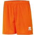 Pantaloncini arancioni XS in poliestere da calcio per Donna Errea New skin 