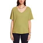 Magliette & T-shirt casual verde pistacchio S taglie comode di cotone Tencel con scollo a V per Donna Esprit 