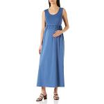 ESPRIT Dress Sleeveless Maxi Vestito, Smoke Blue-404, 44 Donna