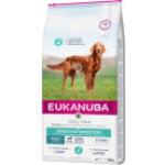 Eukanuba Cura quotidiana Adult Sensitive Digestion 12kg + sorpresa per il cane GRATIS