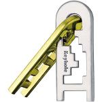 Eureka-141393 Puzzle Huzzle Cast Keyhole, Multicol