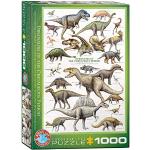 Puzzle classici a tema dinosauri Eurographics 