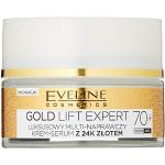 Creme 50 ml idratanti con oro da notte per viso Eveline cosmetics 