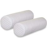 Cuscini bianchi 60x60 cm di tela sostenibili per divani morbidi 