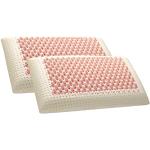 Cuscini massaggianti rosa di cotone sostenibili 