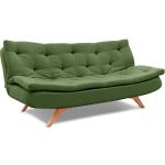 Divani letto futon moderni verde oliva per 2 persone 