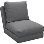 Divani letto futon grigi per 1 persona 