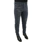 Pantaloni sartoriali casual grigio scuro M di cotone per Uomo 