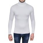 Pullover bianchi XL in ciniglia per Uomo 