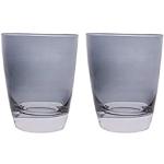 Bicchieri grigi di vetro da acqua Excelsa 