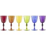 Servizi bicchieri multicolore 6 pezzi Excelsa 