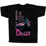 EXPIRE Drive V9 Movie Poster Ryan Gosling T-Shirt Black XL