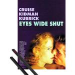 Eyes Wide Shut Stampa (98x68 cm) Tom Cruise, Nicole Kidman E Coppia Di Barre Porta Poster Nere