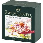 Penne a sfera scontate 48 pezzi Faber Castell 